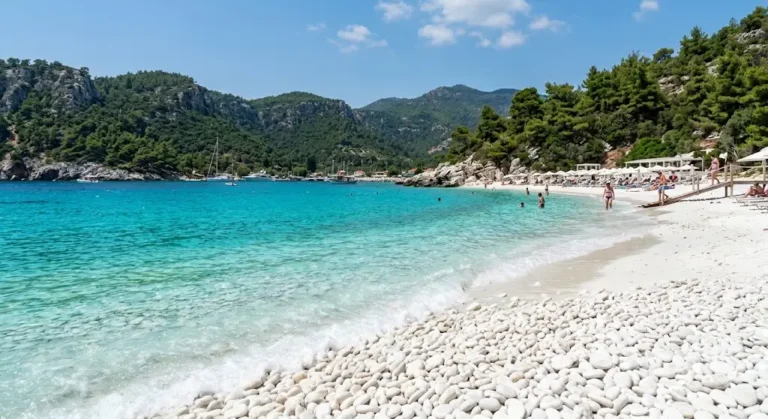 Marble Beach Thassos - Plaja de marmura, detalii, preturi, acces.